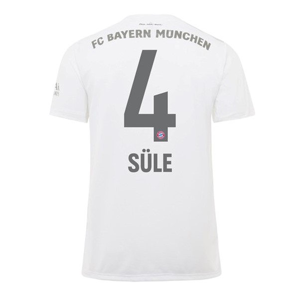 Maillot Football Bayern Munich NO.4 Sule Exterieur 2019-20 Blanc